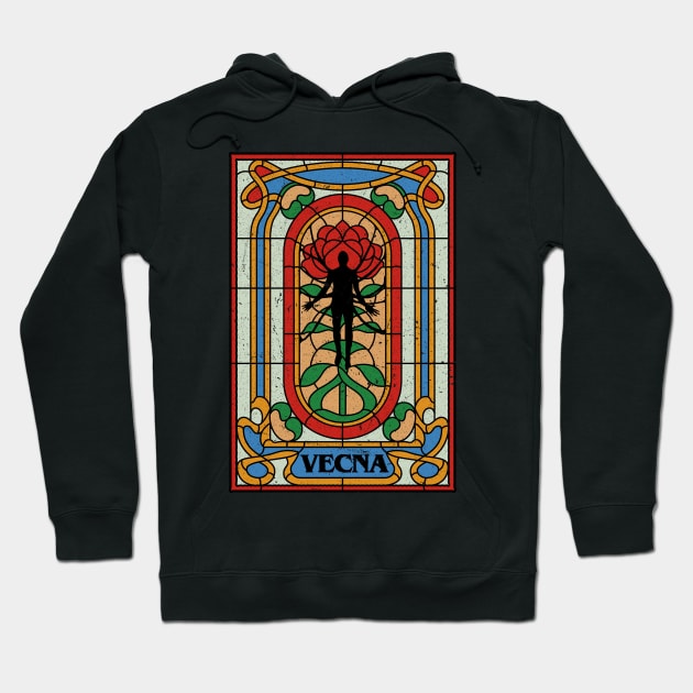 vecna door roses Hoodie by redwane